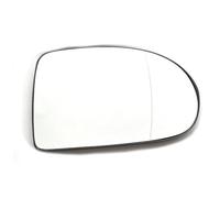 ADDUE Cristal de Espejo Retrovisor para Dodge Caliber 2006 2007 2008 2009 2010 2011 /Gran Angular Retrovisor Exterior con Calefacción con Panel Trasero,2