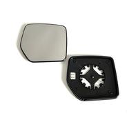 ADDUE Cristal de Espejo Retrovisor para Jeep Patriot Europa Typ 2007 2008 2009 2010 2011 2012 2013 2014 2015 2015 2016 2017 /Gran Angular Retrovisor Exterior con Calefacción con Panel Trasero,R