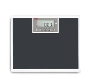 ADE M320600 Báscula médica profesional hasta 250 kg, superficie de pesaje extra ancha, homologada según MPG, sin calibrar - IMC, función de retención, pantalla giratoria