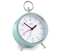 ADE Reloj Despertador Retro CK2008 Mint, Reloj de Mesa analógico Vintage, 3 Niveles de Volumen, Carcasa de Metal, con función de repetición de repetición e iluminación, 10,8 cm