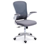 Adec Lexi Silla de Oficina Giratoria con Altura Regulable Gris/blanco