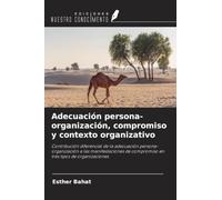 Adecuación persona-organización, compromiso y contexto organizativo: Contribución diferencial de la adecuación persona-organización a las manifestaciones de compromiso en tres tipos de organizaciones