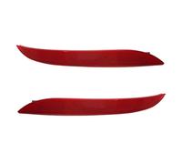 Adecuado Catadióptrico Compatible Con Para 5 Series E60 Sedan 2008-2010 Reflector Parachoques Trasero Coche Tira Advertencia Lente Roja 63147183913 63147183914(Pair)