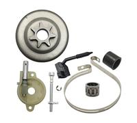 Adecuado for 142 141 137 136 36 41 Aceite Motosierra Accesorios Embrague Tambor Bomba de aceite Tensor de cadena Banda de freno