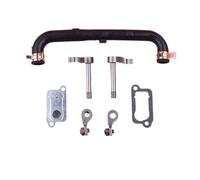 Adecuado for GX35, motor pequeño de cuatro tiempos, tubo de aceite, salida de aceite, conjunto de placa de válvula, kit de balancín y taqué.