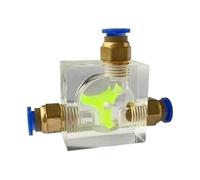 Adecuado for máquina de grabado, medidor de flujo, Motor de husillo refrigerado por agua, indicador de enfriamiento de observación de rotación, 6/8/10/12/16mm(6)