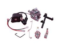 Adecuado for MS180 MS170 018 017 Motosierra Carburador Bobina de encendido Eje del interruptor Acelerador Palanca del estrangulador Kit Repuestos
