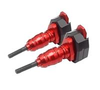 Adecuado for Suzuki GSXR GSX-R 600 750 1000 K4 K5 Deslizador de Marco de Motocicleta Protector de Almohadilla de protección anticaída(Red)