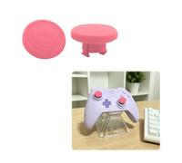 Adecuado para 8Bitdo Ultimate 2C Tapas de Joystick: Cubiertas Ergonómicas de Joystick PLA con Textura Antideslizante, Livianas y Duraderas para Juegos (Rosa)