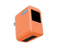 Adecuado para Anker Prime Cargador (Pantalla Inteligente de 160 W y 3 Puertos), Funda Protectora para el Cargador, Funda Protectora contra el Polvo (Naranja)