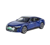 Adecuado para Audi RS E-Tron GT Coupe 1:32 Modelo De Coche Deportivo De Metal Fundido A Presión Simulación De Sonido Y Luz Regalo Coleccionable(Blue)