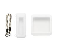 Adecuado para base de carga Anker Prime de 150 W y Prime 26 K 300 W, funda protectora de silicona, recortes de precisión para carga (juego de 26 K - 300 W, blanco)