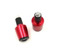 Adecuado para CBR 600 F2 F3 F4 F4i CB599 CBR600RR CBR1000RR, Empuñaduras De Motocicleta, Tapones De Tapa De Manillar Extremos Manillar Motocicleta(1 Pairs Red-A)
