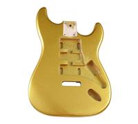 Adecuado Para Cuerpo ST, Cuerpo De Guitarra Eléctrica DIY, Cuerpo De Guitarra Eléctrica De Un Solo Balancín Dorado, Conjunto De Cuerpo De Guitarra Eléctrica, Cuerpo Profesional DIY
