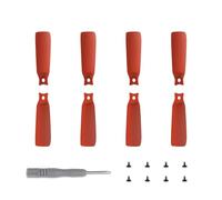 Adecuado para DJI FLIP 4022F Hélice Hoja de Color Accesorios para Drones Pinza de agarre para DJI FLIP (Rojo)