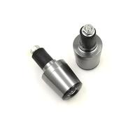 Adecuado para GSR 750/600 Sv650 Gsxr600 Gsxr750 Gsxr1000 Vstrom/V Strom 650 DL, Pesos Finales De Barra De Motocicleta Extremos Manillar Motocicleta(1 Pairs Gray-A)