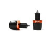 Adecuado para GSX1300R Hayabusa GSX1300 Motocicleta 7/8 "empuñadura Barra Tapa Extremo Enchufe Deslizante Extremos Manillar Motocicleta(Orange)