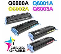 Adecuado para HP LJ 1600 2600 2605 CM1015 CM1017 Q6000A Q6001A Q6002A Q6003A