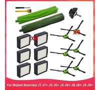 Adecuado para iRobot Roomba J7 J7+ J5 J5+ J6 J6+ J8 J8+ J9 J9+ Kit de accesorios para aspiradoras de
