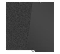 Adecuado para Kobra S1 plataforma PEI printing bed, doble cara available smooth texture black PEI hot bed 264x276mm high temperature resistant high viscosity for Anycubic Printer Accessories