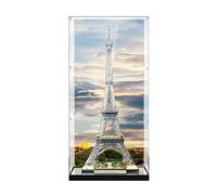 Adecuado para la Caja de exhibición del Modelo 10307 de la Torre Eiffel de París, Adecuado para la Vitrina del Modelo Lego 10307, Caja de exhibición a Prueba de Polvo (Modelo no Incluido)