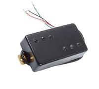 Adecuado Para Mástil LP Puente Pastilla De Bobina Doble Carcasa De Metal Guitarra Eléctrica Modificación DIY(Neck A)