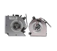 Adecuado para MSI Katana GF66 GF76 11SC 11UC Laptop Ventilador de refrigeración de CPU 5V 4 pines GPU