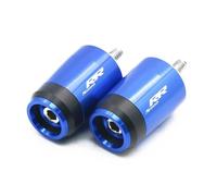 Adecuado para S1000RR 7/8''22mm empuñaduras CNC de Motocicleta Tapones de Tapa de Extremo de Barra de Mango Extremos Manillar Motocicleta(Azul)