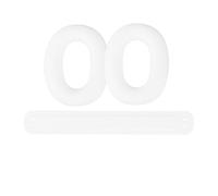Adecuado para So-NY INZONE H9 II Auriculares Orejeras de Silicona Funda para Auriculares Funda Protectora Prueba de Sudor (Almohadilla Diadem 2almohadilla auriculare(Blanco)
