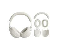 Adecuado para Sony wh-1000xm6 tapa de auriculares, funda de marco de haz de cabeza, funda protectora suave para auriculares (plata)