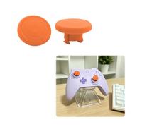 Adecuado para tapas de joystick 8BitDo Ultimate 2C - Cubiertas ergonómicas de PLA con textura antideslizante, ligeras y duraderas para juegos (naranja)