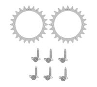 Adecuado para tracción de cortacésped robótico Ruedas auxiliares mejoradas para Worx LandroidS/M-CHENG