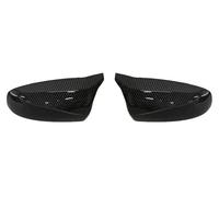 Adecuado Para X5 E70 X6 E71 2008-2013 Carcasa De Espejo Retrovisor Tipo Bocina Cubierta De Marcha Atrás Reemplazable Tapa Espejo Retroviso(Carbon fiber pattern)