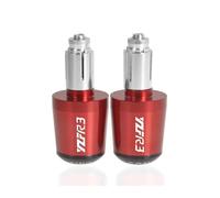 Adecuado para YZF R3 7/8" Extremos De Empuñaduras De Motocicleta Barra De Mango De Contrapeso Tapón De Tapa Deslizante Extremos Manillar Motocicleta(Multi-Colored 1)