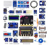 Adeept Microbit Sensor Starter Kit para BBC | Micro:bit programable Starter Kit para Micro:bit con 35 proyectos PDF Tutoriales Libro | Micro:bit y placa de expansión incluida