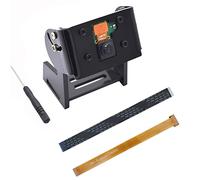 Adeept Módulo para cámara Raspberry Pi 4 / 4B / 3 / 3B+ / 3B / 3A+ / 1A+/ 2B / 1B+ / Zero/Zero W con sensor de 1080p OV5647 soporte ajustable y cable de cinta