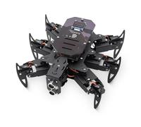 Adeept Ultimate Hexapod Spider Robot Kit, cuerpo de metal, programación Arduino, control remoto WiFi/IR con pantalla OLED, Python/APP, kit de robótica educativa STEM para adultos y adolescentes con