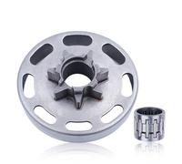 Adefol .325" 7T Tambor de embrague Rueda de espigas Para Husqvarna 435 435E 440 440E Motosierra Piezas de repuesto con Cojinete de agujas OEM para 505441501, 505 44 15-01, 505-44-15-01