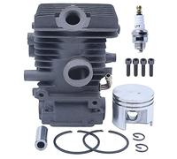 Adefol 37MM Cilindro Pistón Kit Para Stihl MS192 MS192T MS192TC MS192TC-E MS192T-Z MS192TC-E Motosierra con Bujía Reemplazo de 1137020 1203 1137020 1201
