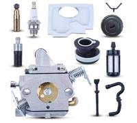 ADEFOL - Juego de carburadores para Stihl MS170 MS180 017 y 018 con filtro de aire, filtro de gasolina, bujía, sustituye a 11301200612 ZAMA C1Q-S286