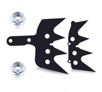 Adefol Perro de tala de picos de parachoques para motosierra Husqvarna 455 455E Rancher 460 Jonsered CS2255, motosierra 455 Perro de tala de metal para Husqvarna 455, 460 piezas de repuesto sustituye