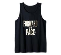 Adelante es un Ritmo atrás del Mantra de Pack Runner Camiseta sin Mangas