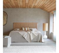 Adèle - Cabecero de ratán de 160 cm H 115 x B 160 x T 3 cm