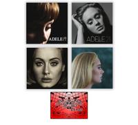 Adele: Complete 4 Studio Album CD Discography Collection (19 / 21 / 25 / 30) with Bonus Art Card