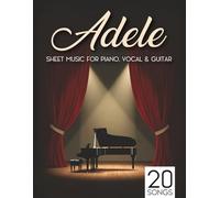 Adele Sheet Music: 20 Songs for Piano, Vocal & Guitar