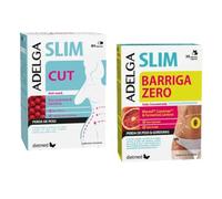 Adelgaslim Barriga Zero 30 Cápsulas + Adelgaslim Cut 84 Cápsulas (Pack) Dietmed