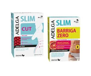 Adelgaslim Barriga Zero 30 Cápsulas + Adelgaslim Cut 84 Cápsulas (Pack) Dietmed