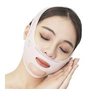 Adelgazamiento Facial Con Correa Para La Barbilla Doble: Banda Ajustable Para Levantamiento De La Cara Sin Costuras, Cinturón Moldeador Cómodo Y Agradable Para La Piel | Herramienta De Belleza Reutili