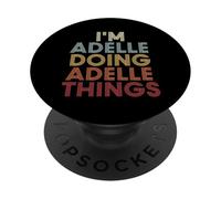 Adelle Name Adelle Personalized Name First Given PopSockets PopGrip Adhesivo