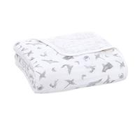 aden + anais Dream Blanket ADBO10006 - Manta de muselina de algodón 100% orgánico para niñas y niños, manta ligera ideal para recién nacidos y cuna, mapa de las estrellas